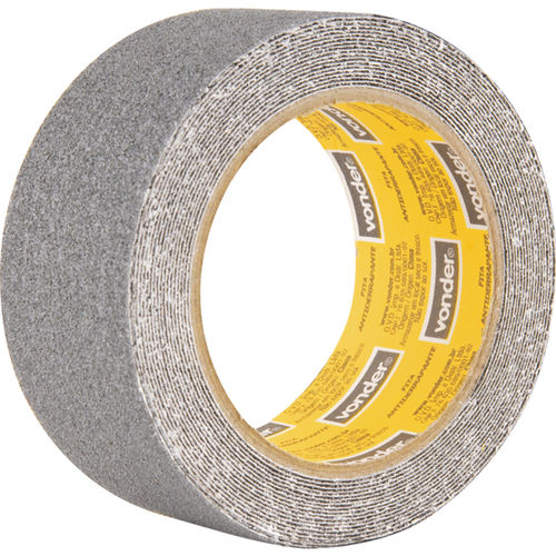 Fita adesiva antiderrapante 50 mm x 5 m cinza  Fita adesiva antiderrapante 50 mm x 5 m cinza