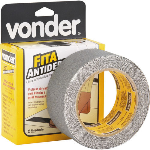 Fita adesiva antiderrapante 50 mm x 5 m cinza  Fita adesiva antiderrapante 50 mm x 5 m cinza