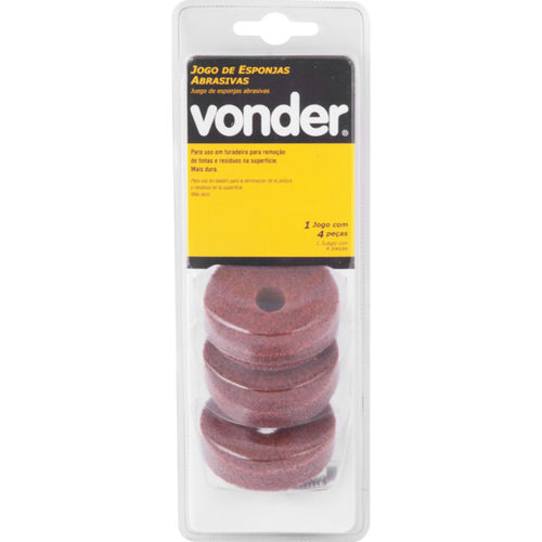 Jogo de esponjas abrasivas para acabamento com haste - 1250004002