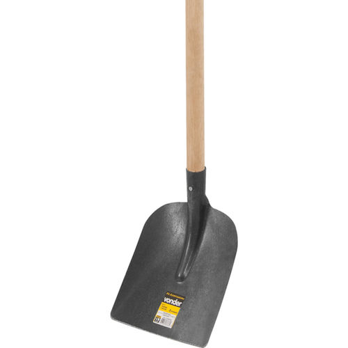 Pá ajuntadeira quadrada com cabo Pá ajuntadeira quadrada com cabo