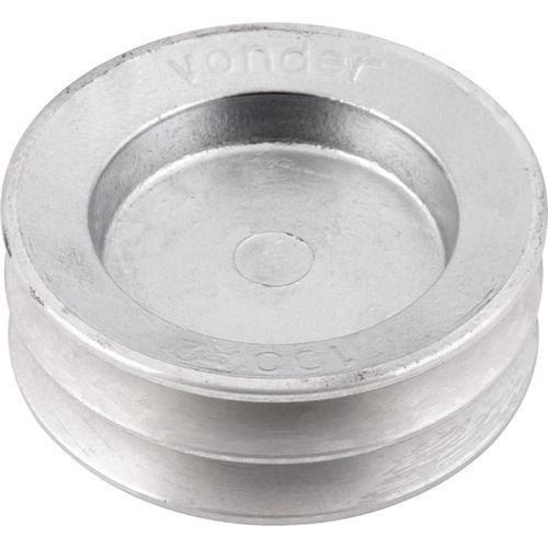 Polia de alumínio 2 canais A - 100 mm  Polia de alumínio 2 canais A - 100 mm