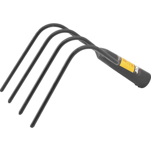 Forcado curvo sem cabo 4 dentes