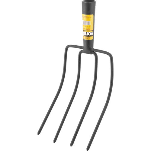 Forcado reto sem cabo 4 dentes 