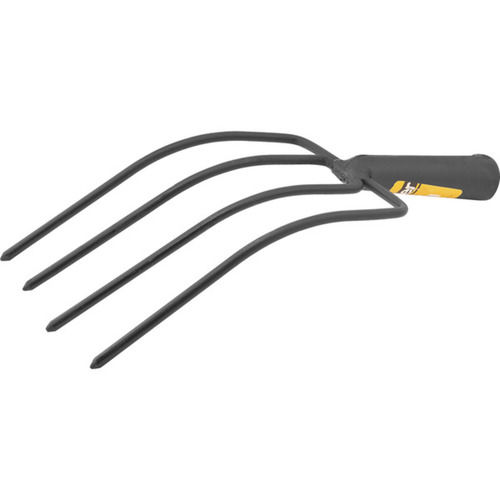 Forcado reto sem cabo 4 dentes 