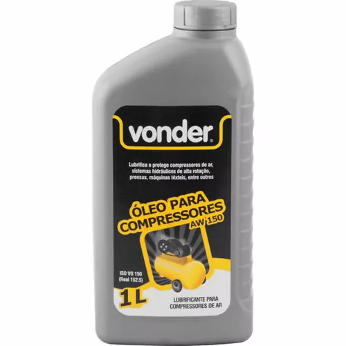 Óleo para compressores e sistemas hidráulicos 1 litro - AW150