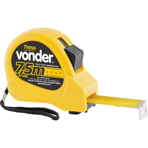 Trena com fita de ao 25 mm x 7,5 m