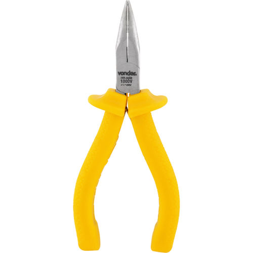 Alicate bico meia-cana curvo 4.1/2