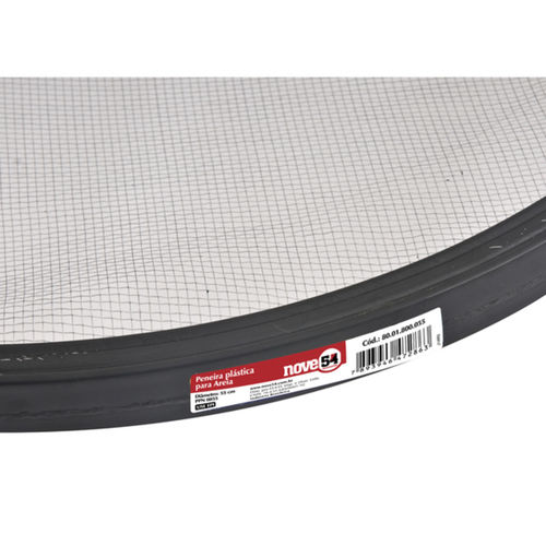 Peneira com aro plstico para areia 55 cm - PPN 0855