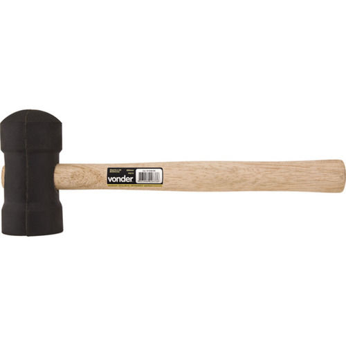 Martelo de borracha 60 mm preto - 30.79.006.000 Martelo de borracha 60 mm preto - 30.79.006.000