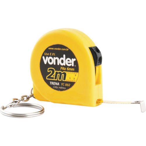 Trena em fita de ao 19 mm x 5 m com trena chaveiro 2 m - TCV 2005