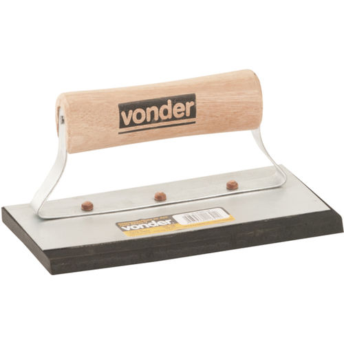 Desempenadeira em ao para rejunte 95 x 180 mm