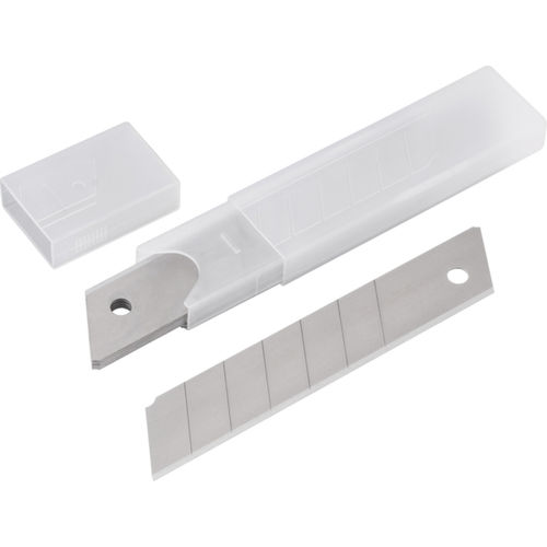 Lâmina para estilete 25 mm com 10 unidades Lâmina para estilete 25 mm com 10 unidades