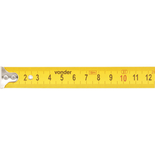 Trena com fita de aço 19 mm x 5 m com trava Trena com fita de aço 19 mm x 5 m com trava