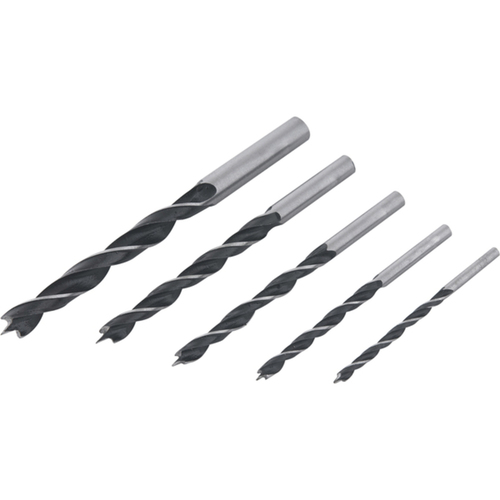 Jogo de brocas 3 pontas  de 3mm a 8 mm com 5 peas - Vonder