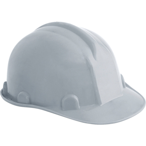 Capacete com aba frontal cinza