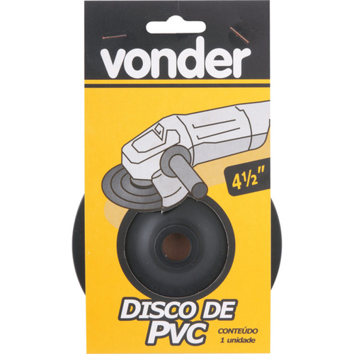 Disco de borracha flex�vel para lixadeira 4.1/2