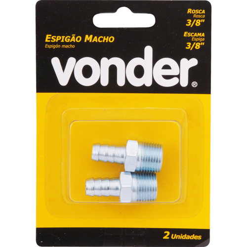 Espig�o macho rosca de 3/8