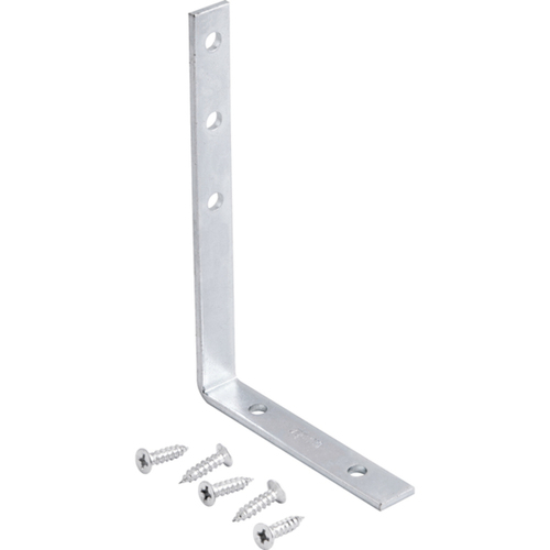 Cantoneira para cortina 7 cm x 11 cm zincada com 4 pe�as