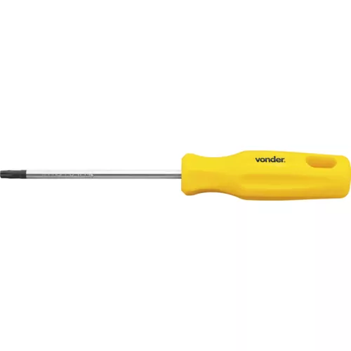 Chave hexalobular reta T25 com cabo
