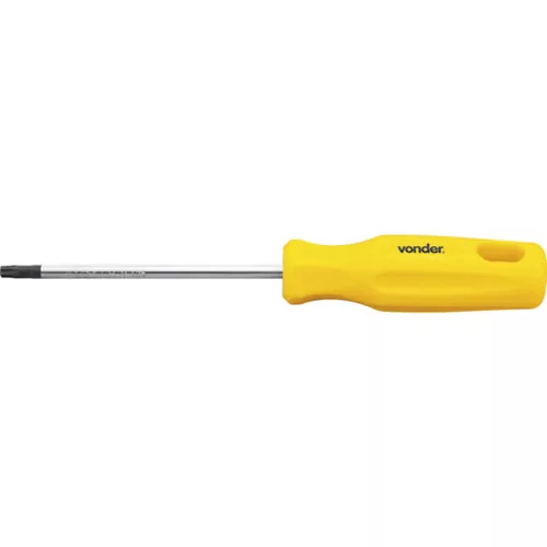 Chave hexalobular reta T25 com cabo