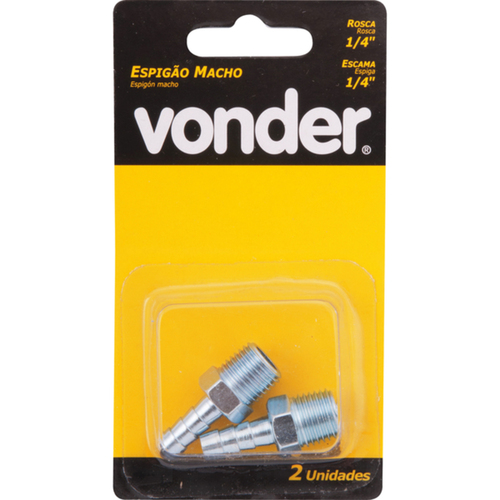 Espig�o macho rosca de 1/4