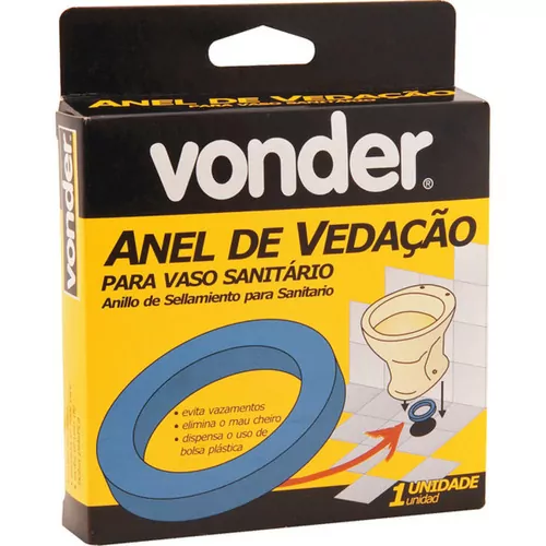 Anel de vedação para vaso sanitário