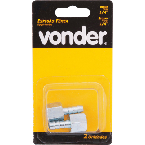 Espig�o f�mea rosca de 1/4