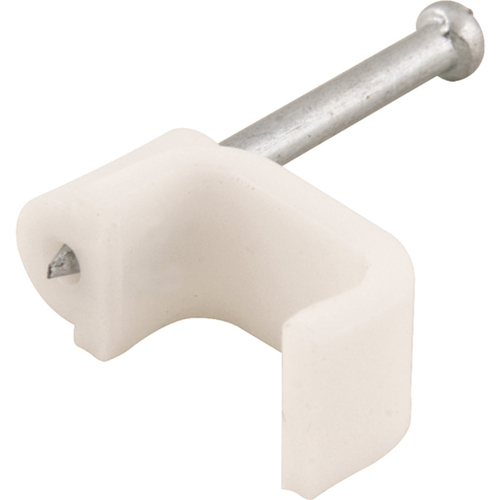 Grampo plástico chato para fios 10 mm² Grampo plástico chato para fios 10 mm²