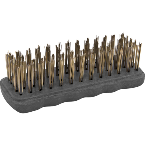 Escova manual de ao sem cabo 135 x 50 mm