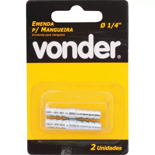 Emenda para mangueira de 1/4
