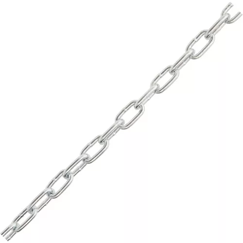 Corrente zincada elo curto 3,2 mm balde com 25 kg