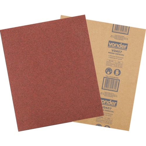 Folha de lixa para massas pacote com 50 unidades Folha de lixa para massas pacote com 50 unidades