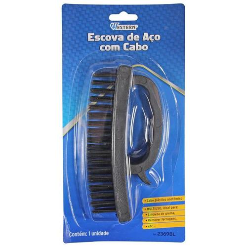 Escova de ao manual com cabo