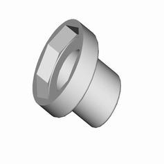 Chave oitavada de 116 mm para calota dianteira 733803