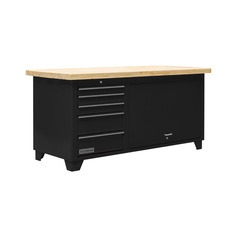 Bancada fechada com 5 gavetas e 1 porta retrátil - RLL-217AP Bancada fechada com 5 gavetas e 1 porta retrátil - RLL-217AP