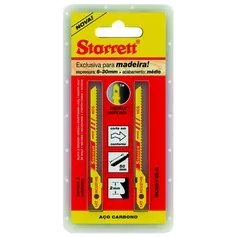 Cartela de lâminas para serra tico tico 82 mm 14 dentes com 2 peças - HCU214S-2