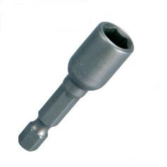 Soquete magnético sextavado 12 x 50 mm encaixe de 1/4 Soquete magnético sextavado 12 x 50 mm encaixe de 1/4