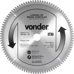 Disco de serra para alumínio 300 x 30 mm 96 dentes