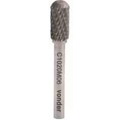 Lima rotativa abaulada 12 x 25 mm haste 6 mm
