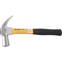 Martelo unha polido 29 mm com cabo de fibra Vonder Martelo unha polido 29 mm com cabo de fibra Vonder