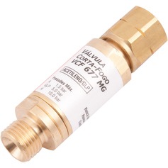 Válvula corta fogo acetileno para maçarico - VCF 677 MG Válvula corta fogo acetileno para maçarico - VCF 677 MG