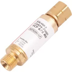 Válvula corta fogo acetileno para regulador - VCF 675 RG