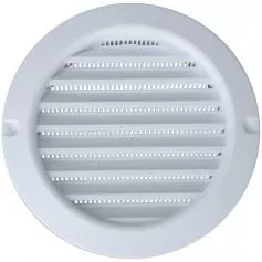 Grade de ventilação plástica para duto de 150 mm