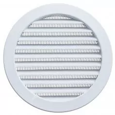 Grade de ventilação plástica para duto de 200 mm
