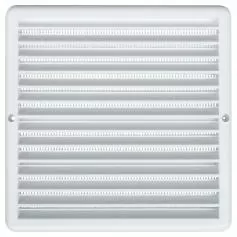 Grade de ventilação plástica quadrada 20 x 20 cm