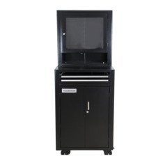 Rack fechado para computador com visor de acrílico - RLL-89P Rack fechado para computador com visor de acrílico - RLL-89P