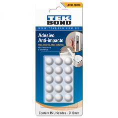 Protetor adesivo anti-impacto gota 10 mm com 15 unidades