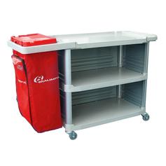 Carro funcional extra com 1 bolsa com fechamento