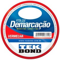 Fita adesiva para demarca��o 48 mm x 15 m 