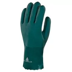 Luva de pvc áspera 25 cm verde G